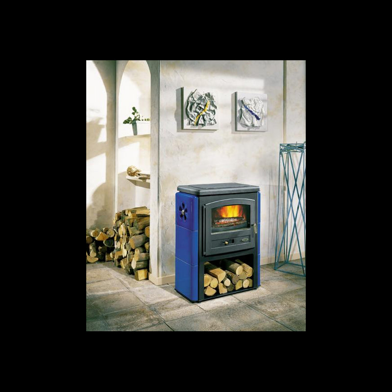 Godin Eco Holzofen 9 kW: Leistungsstarker Gusseisen-Kaminofen für 55cm Scheite