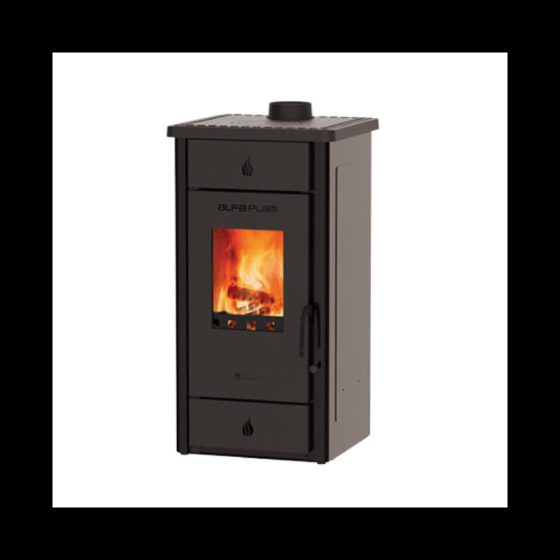 AlfaPlam Elita 3 Eco Holzofen Kaminofen 8 kW Effizient Modernes Design