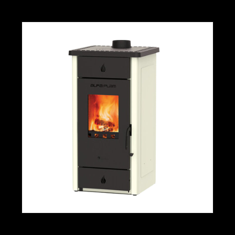 AlfaPlam Elita 3 Eco Holzofen Kaminofen 8 kW Effizient Modernes Design