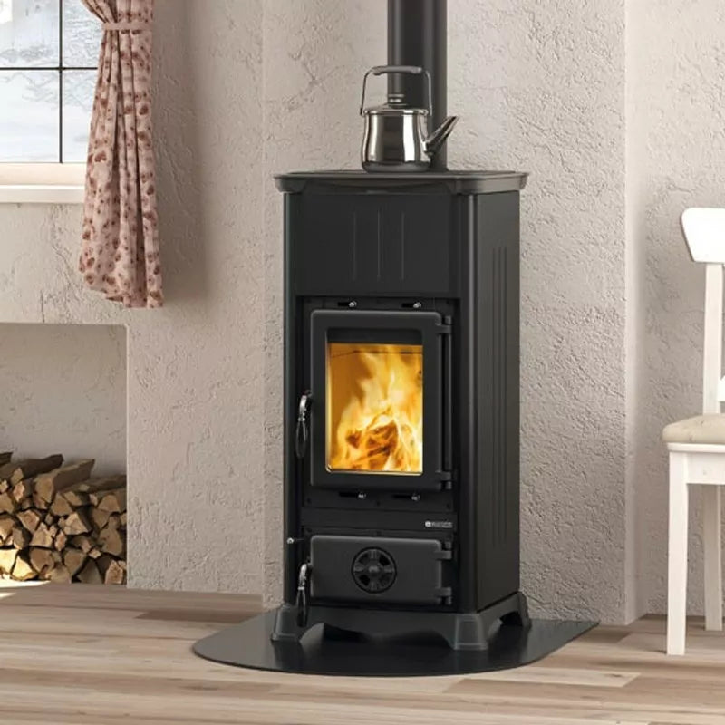 La Nordica Emiliana Steel Holzofen 6,5 kW – Effizient Kompakt Modern Heizen