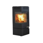 Lade das Bild in den Galerie-Viewer, Aduro 12 Raumluftunabhängiger Holzofen – Effizient, Modern, 6 kW, Ecklösung
