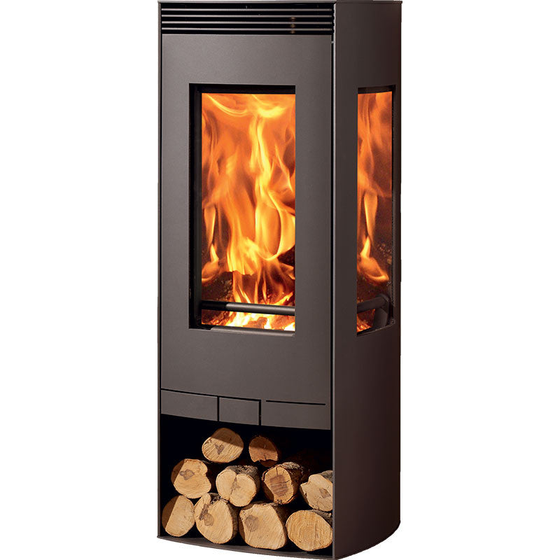 Panadero Alba Dichter Holzofen: 9,5 kW, Dreifach-Sicht, Hoher Wirkungsgrad, Robust
