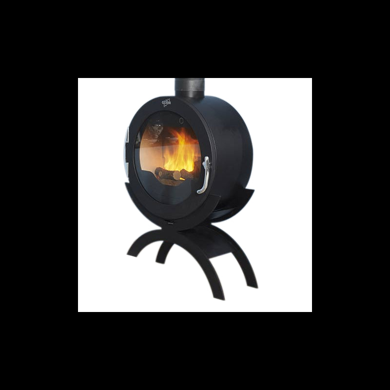 Godin Brimont Raumluftunabhängiger Holzofen 9 kW – Effizient & Elegant für Ihr Zuhause