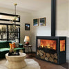 Panadero Chopin 3V Dichter Holzofen 8,2 kW: Dreifach-Sichtfenster, Hohe Effizienz, Moderne Heizung