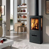 Panadero Zink Holzofen: 7,9 kW, Dreifach-Glas, saubere Scheibe, effizient heizen
