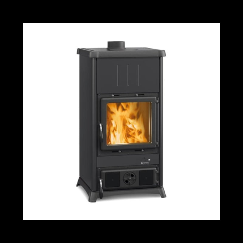 La Nordica Fedora Steel Holzofen: 8,3 kW, Stahl, Gusseisen, umweltfreundlich, modernes Design