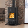 La Nordica Fedora Steel Holzofen: 8,3 kW, Stahl, Gusseisen, umweltfreundlich, modernes Design
