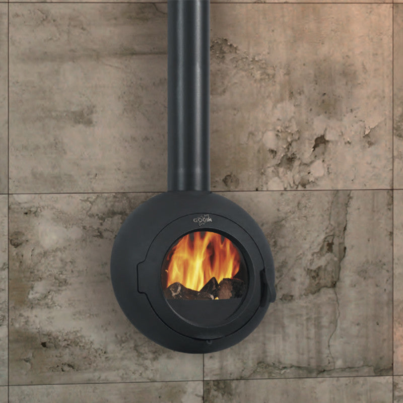 Galey Godin Holzofen 7 kW Anthrazit: Effiziente Wärme für Ihr Zuhause