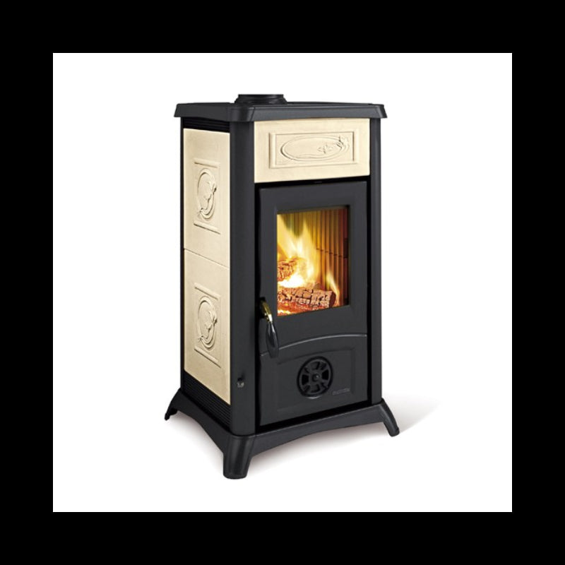 La Nordica Gemma Holzofen 6kW – Effizienter Kaminofen mit Gusseisen-Design