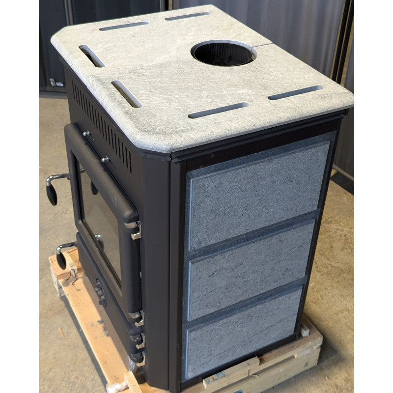 Rekonditionierter MBS Hydro-Holzofen Thermo Vulkan 18 kW: Effizientes Heizen