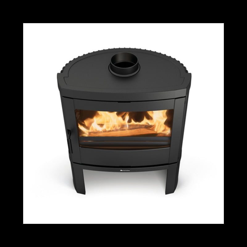 Jennifer 2.0 Robuster Holzofen für 50 cm Scheitholz - Leistungsstark 7,7 kW