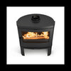 Jennifer 2.0 Robuster Holzofen für 50 cm Scheitholz - Leistungsstark 7,7 kW