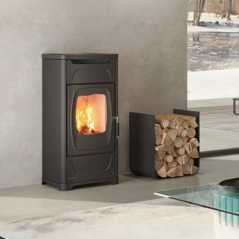 La Nordica Larissa Holzofen: 8 kW, Automatische Steuerung, Ecodesign, Hocheffizient