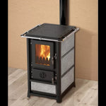Lade das Bild in den Galerie-Viewer, Olymp Plus Holzofen mit Backofen &amp; Kochplatte – Effizient Heizen &amp; Kochen
