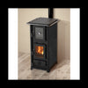 Olympia Plus Holzofen 13 kW mit integriertem Backofen und Gusseisen-Kochplatte