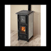 Olympia Plus Holzofen 13 kW mit integriertem Backofen und Gusseisen-Kochplatte