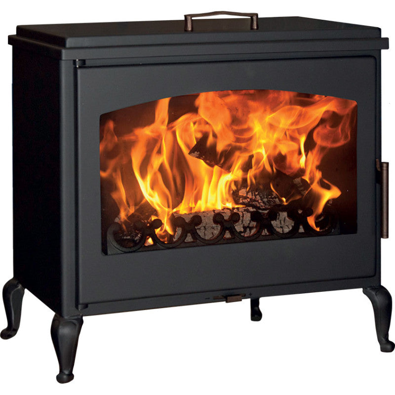 Panadero Provence Holzofen 9,8 kW | Effizienter Kaminofen mit Kochplatte