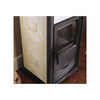 Rossella Plus Forno 5.0 Holzofen mit Backofen, Naturstein, Gusseisen, 9,4 kW