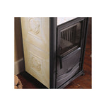 Lade das Bild in den Galerie-Viewer, Rossella Plus Forno 5.0 Holzofen mit Backofen, Naturstein, Gusseisen, 9,4 kW
