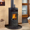 La Nordica Super Junior: Effizienter 5 kW Gusseisen-Holzofen für gemütliche Wärme