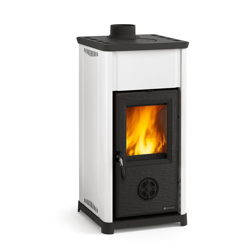 La Nordica Tea 5.0 Holzofen 7 kW - Hocheffizienter Kaminofen Gusseisen Ecodesign