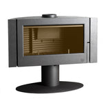 Lade das Bild in den Galerie-Viewer, Invicta Antaya Kaminofen 12 kW: Eleganter Gusseisen Holzofen mit 3D-Flammenblick
