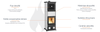 Nova Forno Holzofen mit Backofen: Effizient, Vielseitig, Stilvoll, 11,8 kW