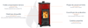 Emiliana La Nordica Holzofen 6,5 kW: Effizienter Kaminofen mit Kochplatte