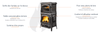 Isotta Forno Evo Holzofen mit Backofen: Effizient Heizen & Kochen 9,7 kW