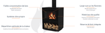 Lade das Bild in den Galerie-Viewer, Orta 11 kW Holzofen-Komplettpaket mit Warmluftsystem und oberem Abzug
