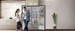 Lade das Bild in den Galerie-Viewer, LG InstaView Side-by-Side Kühlschrank mit Eis-, Wasser- &amp; UVnano-Spender 628L
