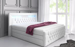 Lade das Bild in den Galerie-Viewer, Luxuriöses Boxspringbett Sonno: LED, USB, Stauraum – Ultimativer Schlafkomfort
