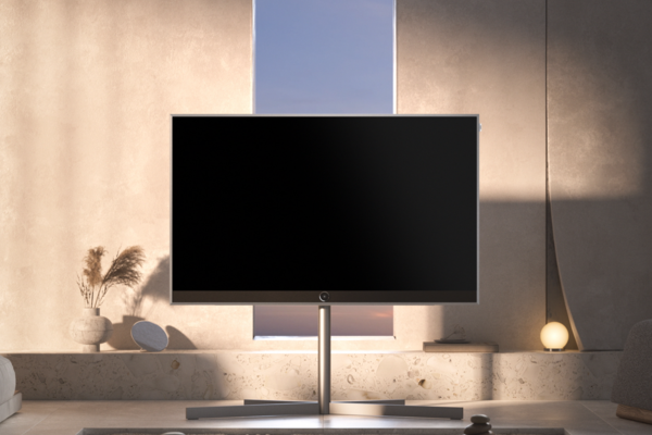 Loewe Stellar 55 DR+ OLED TV: 4K UHD, Beton-Design, 1TB SSD-Aufnahme