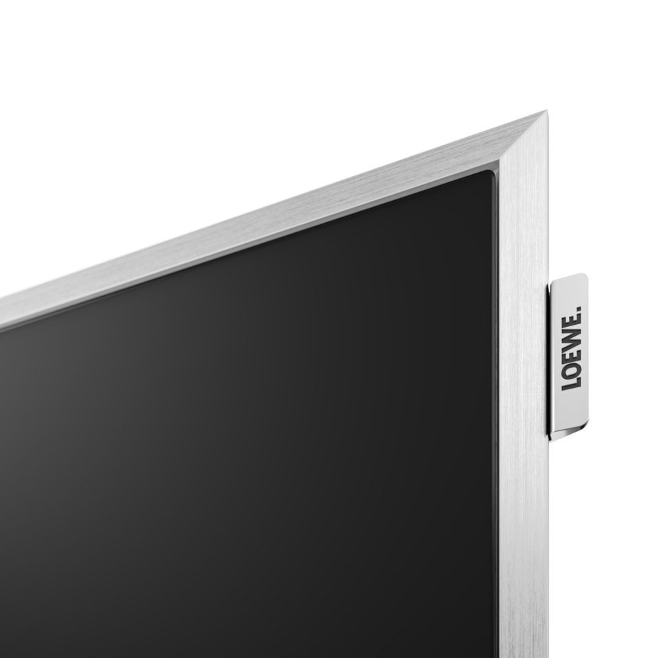 Loewe Stellar 65 Zoll OLED 4K Smart TV – Elegantes Beton-Aluminium Design