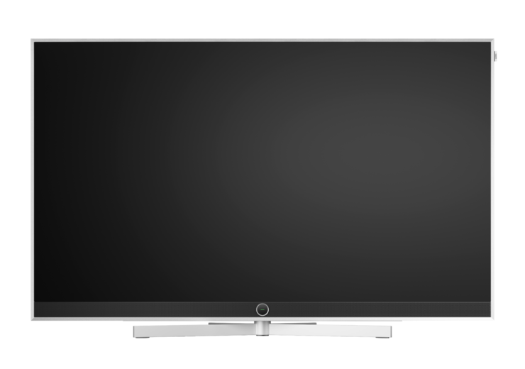 Loewe Stellar 65 Zoll OLED 4K Smart TV – Elegantes Beton-Aluminium Design