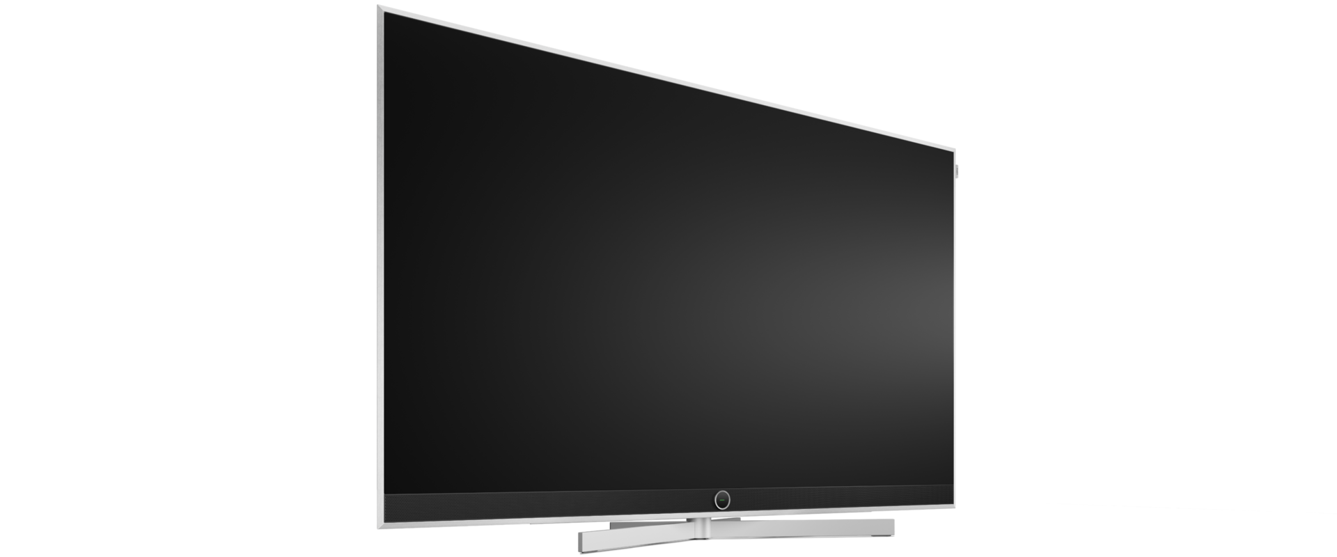Loewe Stellar 65 Zoll OLED 4K Smart TV – Elegantes Beton-Aluminium Design