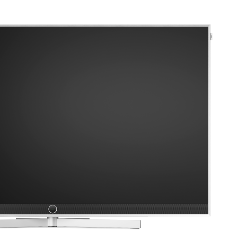 Loewe Stellar 65 Zoll OLED 4K Smart TV – Elegantes Beton-Aluminium Design