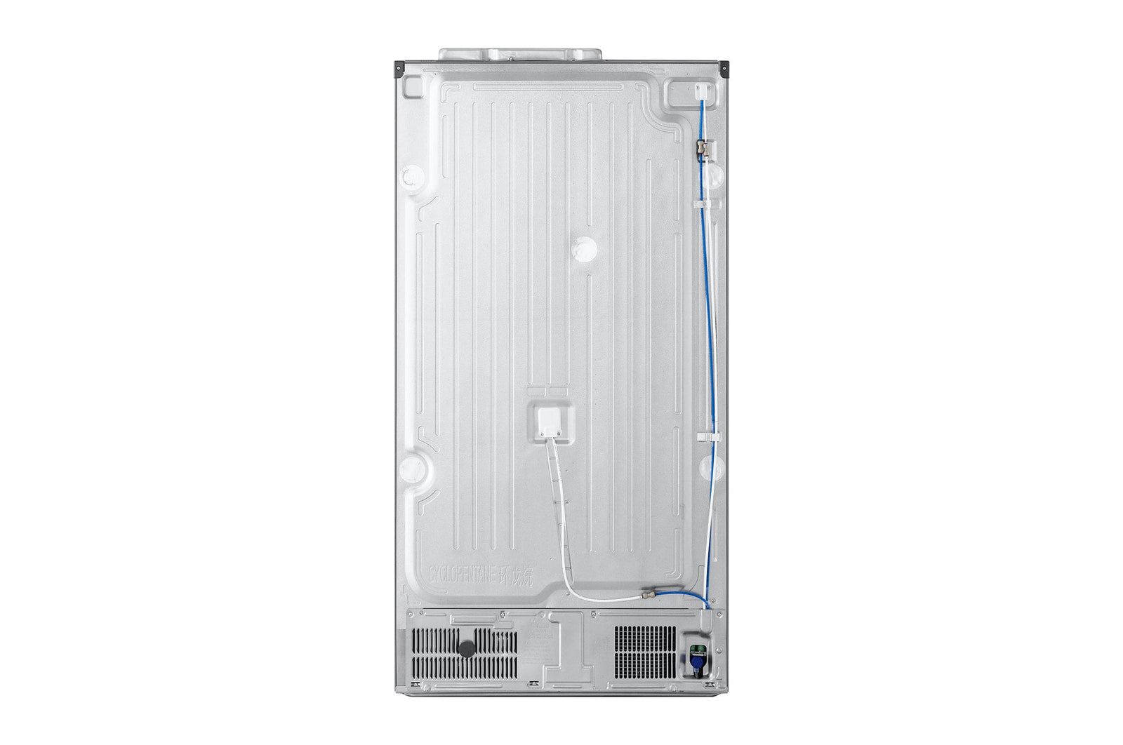 LG GSLC41PYPE Side-by-Side Kühlschrank: 641L, Eis-, Crushed Ice- & Wasserspender
