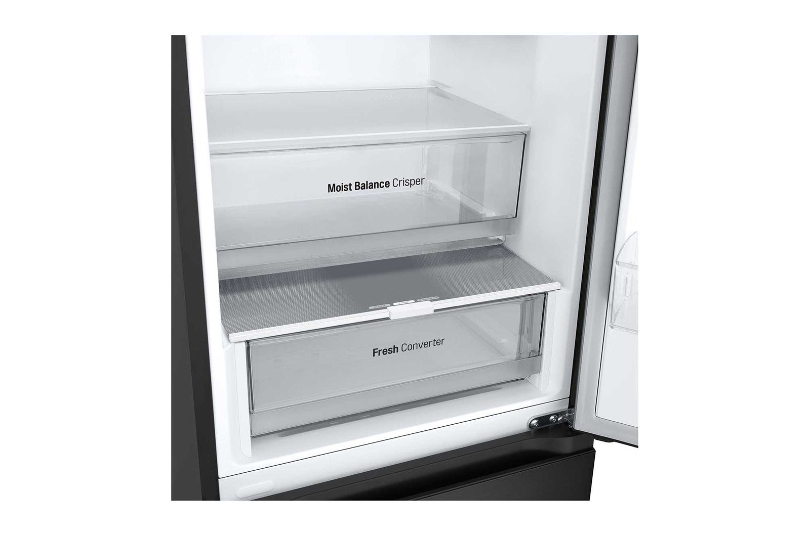 LG Kühl-Gefrierkombination 387L, Smart Inverter Compressor®, Total No Frost, D-Klasse