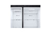 LG Side-by-Side Kühlschrank: 638L, Eis-, Crushed Ice- & Wasserspender, Mattschwarz