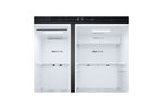 Lade das Bild in den Galerie-Viewer, LG Side-by-Side Kühlschrank: 638L, Eis-, Crushed Ice- &amp; Wasserspender, Mattschwarz
