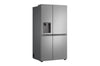 LG Side-by-Side Kühlschrank mit Eis-, Crushed Ice- und Wasserspender