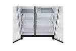 Lade das Bild in den Galerie-Viewer, LG GSLC41EPPE Side-by-Side Kühlschrank Schwarz – 641L, Eis-/Wasser-Spender
