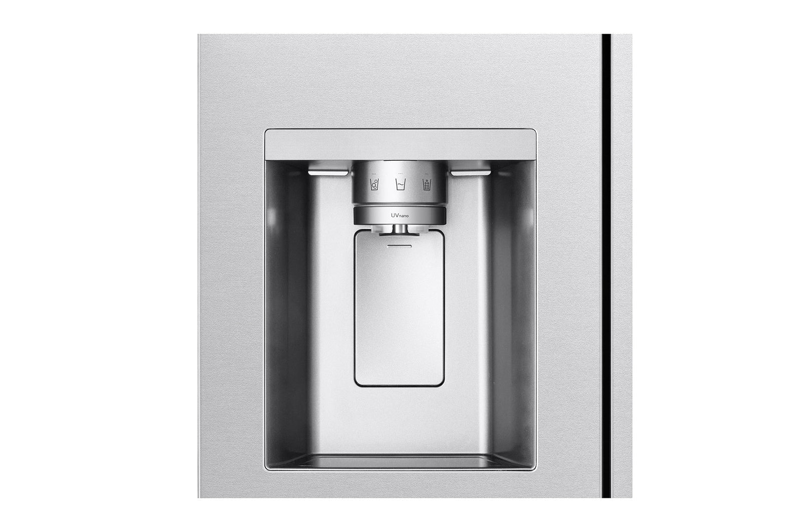 LG Side-by-Side Kühlschrank: 628L Großraum, Eis-, Crushed Ice- & Wasserspender, Metal Sorbet