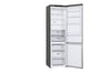 LG Kühl-Gefrierkombination Smart Inverter Kompressor, 384L, Energieeffizienz B, Silber