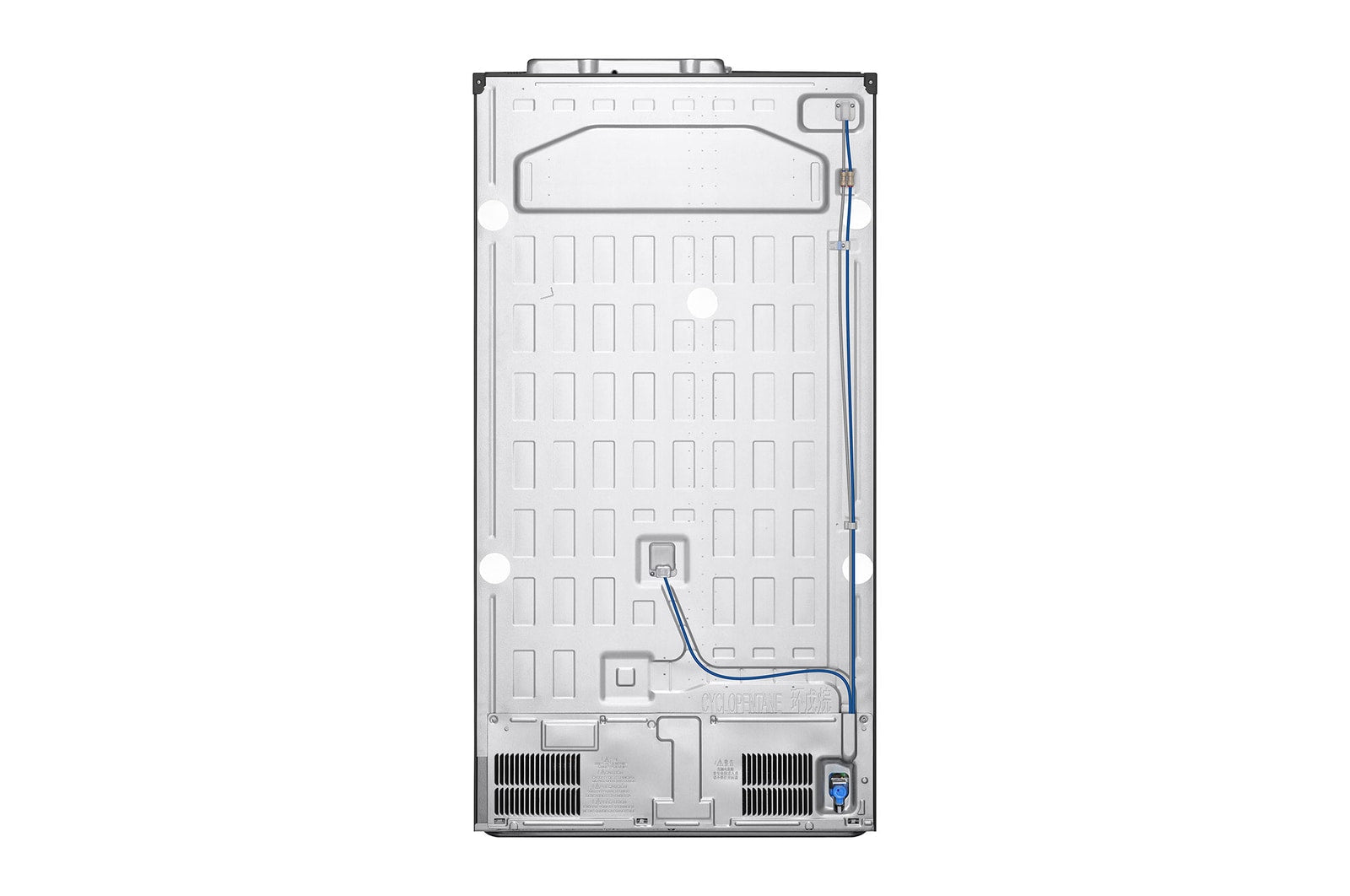 LG Side-by-Side Kühlschrank: 628L Großraum, Eis-, Crushed Ice- & Wasserspender, Metal Sorbet