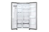 LG Side-by-Side Kühlschrank Prime Silver: 625L, Eis-, Crushed Ice- & Wasserspender