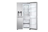 LG Side-by-Side Kühlschrank: 628L Großraum, Eis-, Crushed Ice- & Wasserspender, Metal Sorbet
