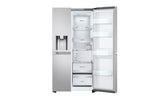 Lade das Bild in den Galerie-Viewer, LG Side-by-Side Kühlschrank: 628L Großraum, Eis-, Crushed Ice- &amp; Wasserspender, Metal Sorbet
