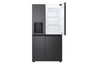 LG Side-by-Side Kühlschrank: 638L, Eis-, Crushed Ice- & Wasserspender, Mattschwarz